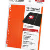 UltimateGuard18 PocketSide LoadingSupremePages10pcsOrange