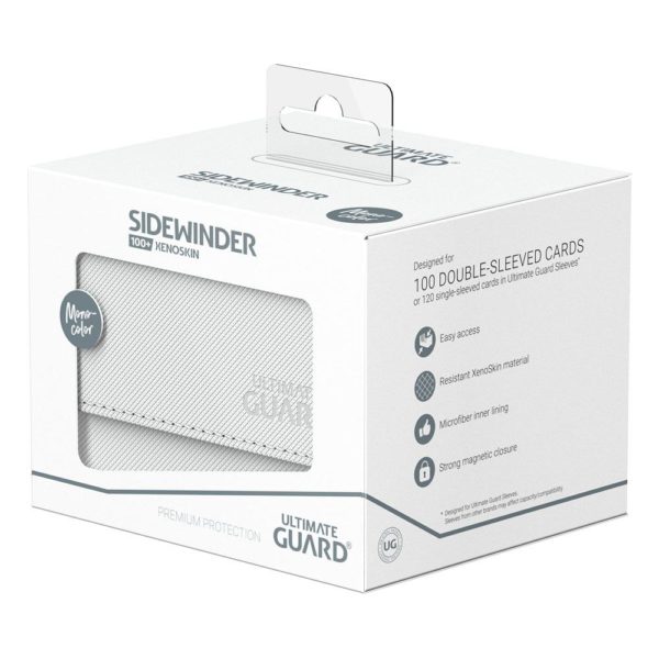 UltimateGuardSidewinder100 XenoSkinMonocolorWeiss 4