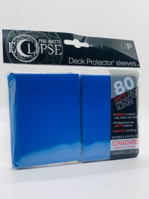 UltraProEclipseMatteHuellenStandard80pcsBlue