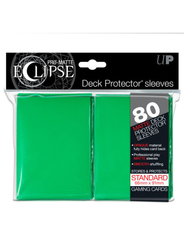 UltraProEclipseMatteHullenStandard80pcsGreen2