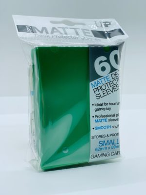 UltraProMatteHuellenSmall60pcsGreen