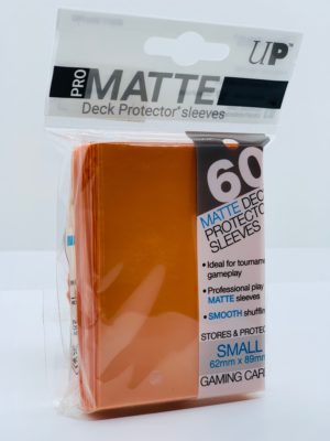 UltraProMatteHuellenSmall60pcsOrange