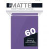 UltraProMatteHuellenSmall60pcsPurple