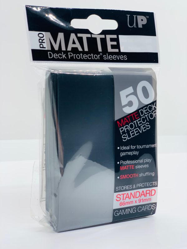 UltraProMatteHuellenStandard50pcsBlack