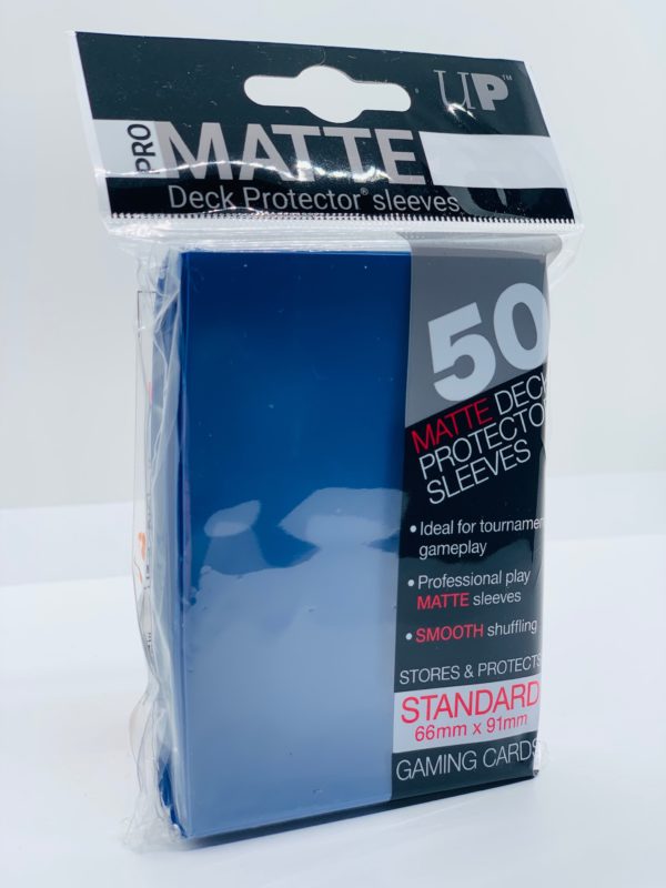 UltraProMatteHuellenStandard50pcsBlue