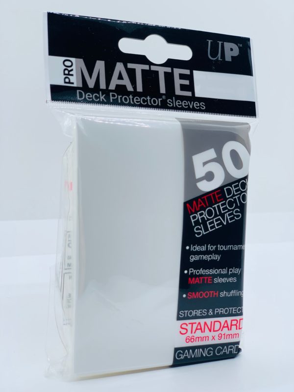 UltraProMatteHuellenStandard50pcsWhite