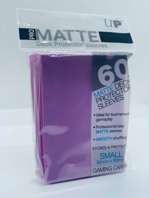 UltraProMatteHullenSmall60pcsPink