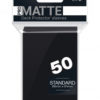 UltraProMatteHullenStandard50pcsBlack2