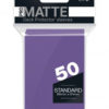 UltraProMatteHullenStandard50pcsPurple2