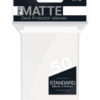 UltraProMatteHullenStandard50pcsWhite2