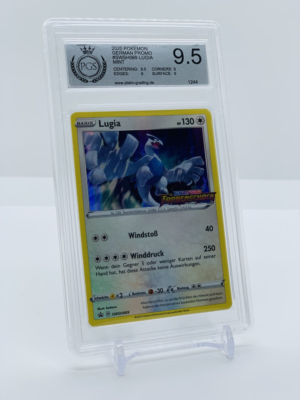 Lugia (SWSH069) (Prerelease Promo) [Sword & Shield: Black Star Promos]