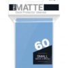 Ultra Pro Matte Huellen Small 60pcs Light Blue